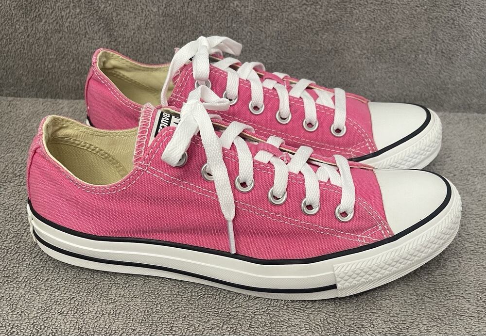 Converse Chuck Taylor All Star Pink Low Top Unisex women's 9 men 7